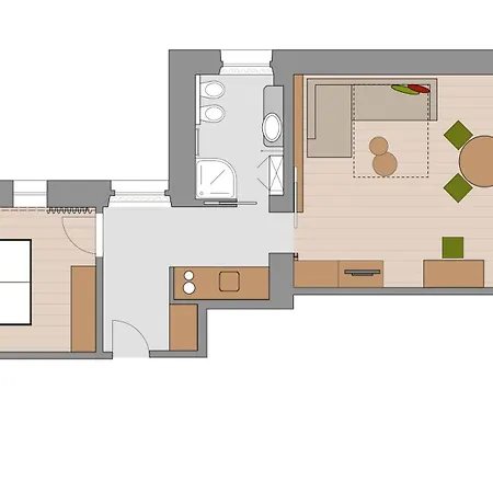 Ladurnerhof Boutique Apartments Meran Chambre photo